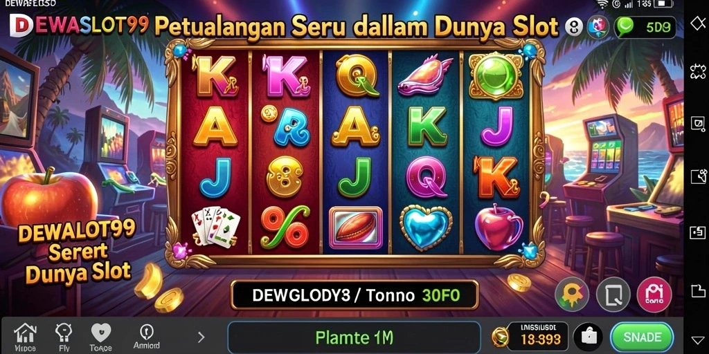 Screenshot gameplay DEWASLOT99 menampilkan petualangan yang mendebarkan.