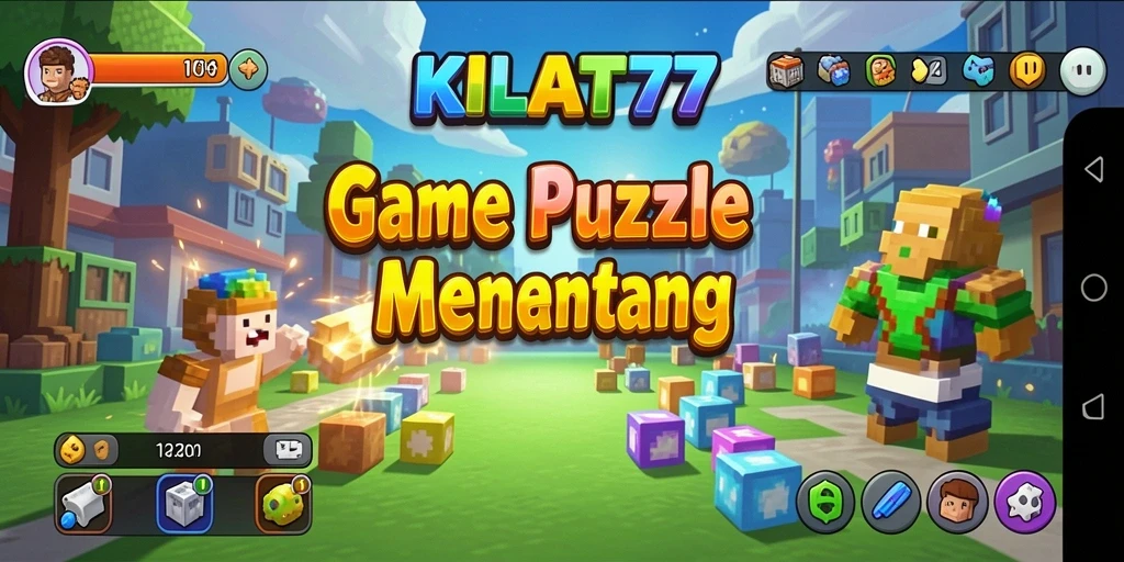 Tampilan gameplay menarik dari KILAT77 dengan puzzle yang menantang.