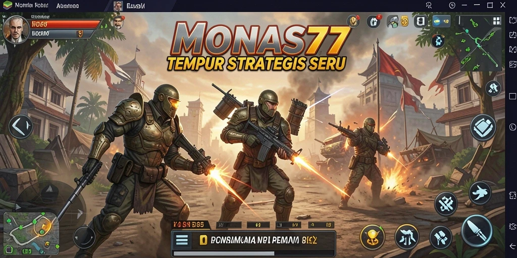 Tampilkan aksi seru dalam permainan TPS MONAS77.