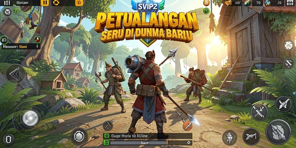 Gambaran menarik dari gameplay petualangan SVIP2 yang mendebarkan.