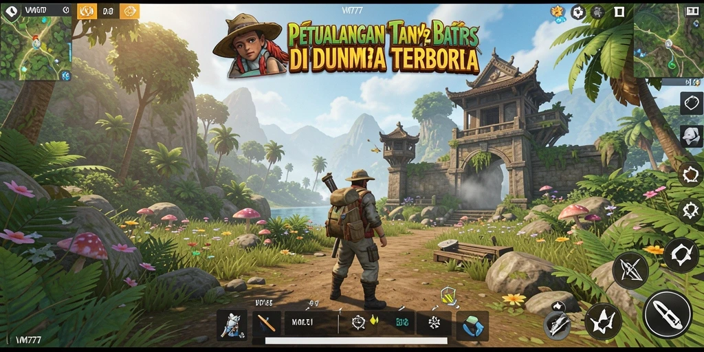 Gameplay seru dalam dunia terbuka yang menakjubkan.